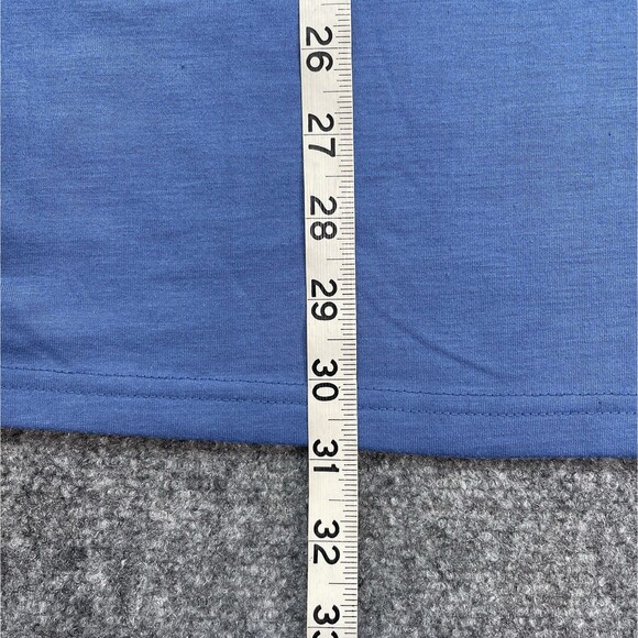 True Religion T Shirt Adult Size XXXL 3XL Mr Nice Guy Logo Blue V Neck - Picture 9 of 10